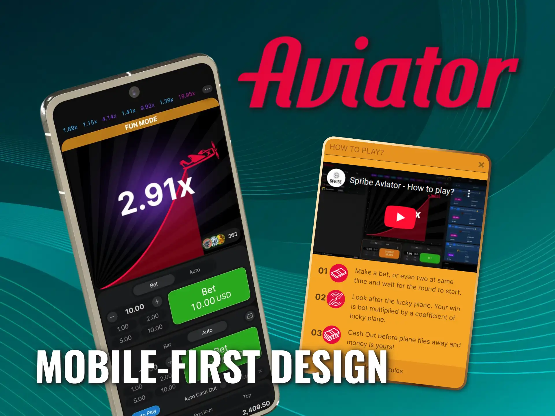 Start playing Aviator with simple steps and quick registration options.