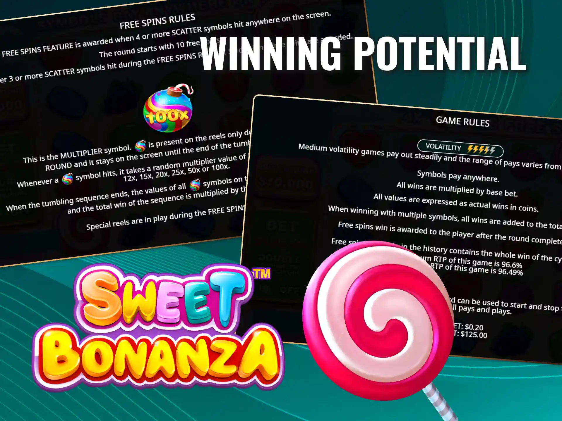 Play Sweet Bonanza on mobile for convenient access anywhere in Africa.